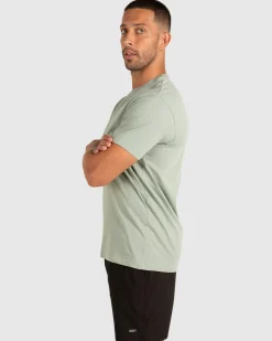 Unit Clothing UNIT Central Mens T-Shirt SAGE GREEN Outlet