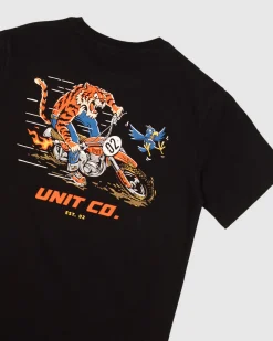 Unit Clothing UNIT Fearless Youth Tee BLACK Flash Sale