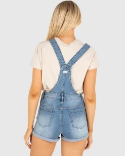 Unit Clothing UNIT Ladies Bailey Denim Overalls BLUE Online