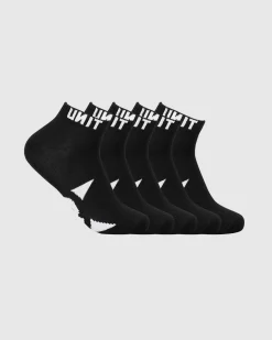Unit Clothing UNIT Lo Lux Socks 5 Pack Fashion