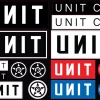 Unit Clothing UNIT Logo Sticker Sheet MULTI Hot
