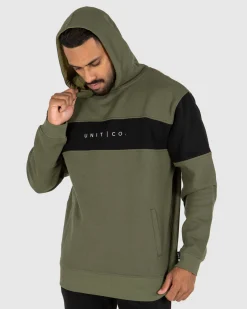 Unit Clothing UNIT Mens Trestle Pull Over Hoodie Best Sale