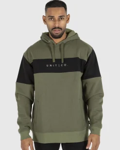 Unit Clothing UNIT Mens Trestle Pull Over Hoodie Best Sale