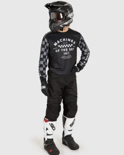 Unit Clothing UNIT Shade Mens Jersey BLACK Discount