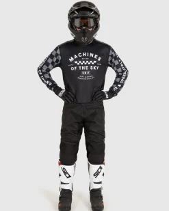 Unit Clothing UNIT Shade Mens Jersey BLACK Discount