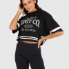 Unit Clothing UNIT Varsity Oversized Cropped T-Shirt Hot