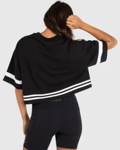 Unit Clothing UNIT Varsity Oversized Cropped T-Shirt Hot