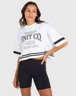 Unit Clothing UNIT Varsity Oversized Cropped T-Shirt Hot