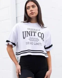 Unit Clothing UNIT Varsity Oversized Cropped T-Shirt Hot